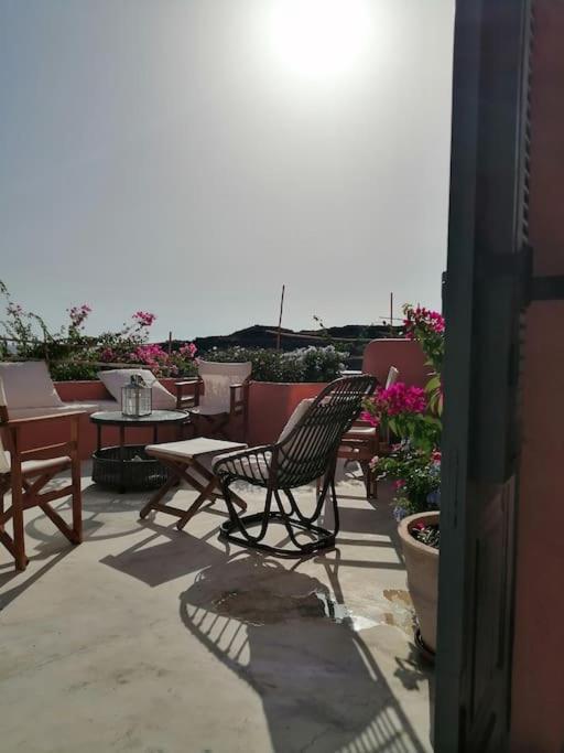 Casa Dei Melograni At Vourlidia Leros Villa Vromolithos Exterior foto