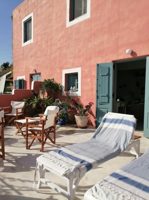 Casa Dei Melograni At Vourlidia Leros Villa Vromolithos Exterior foto
