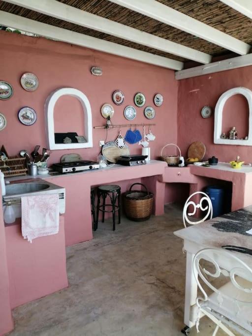 Casa Dei Melograni At Vourlidia Leros Villa Vromolithos Exterior foto